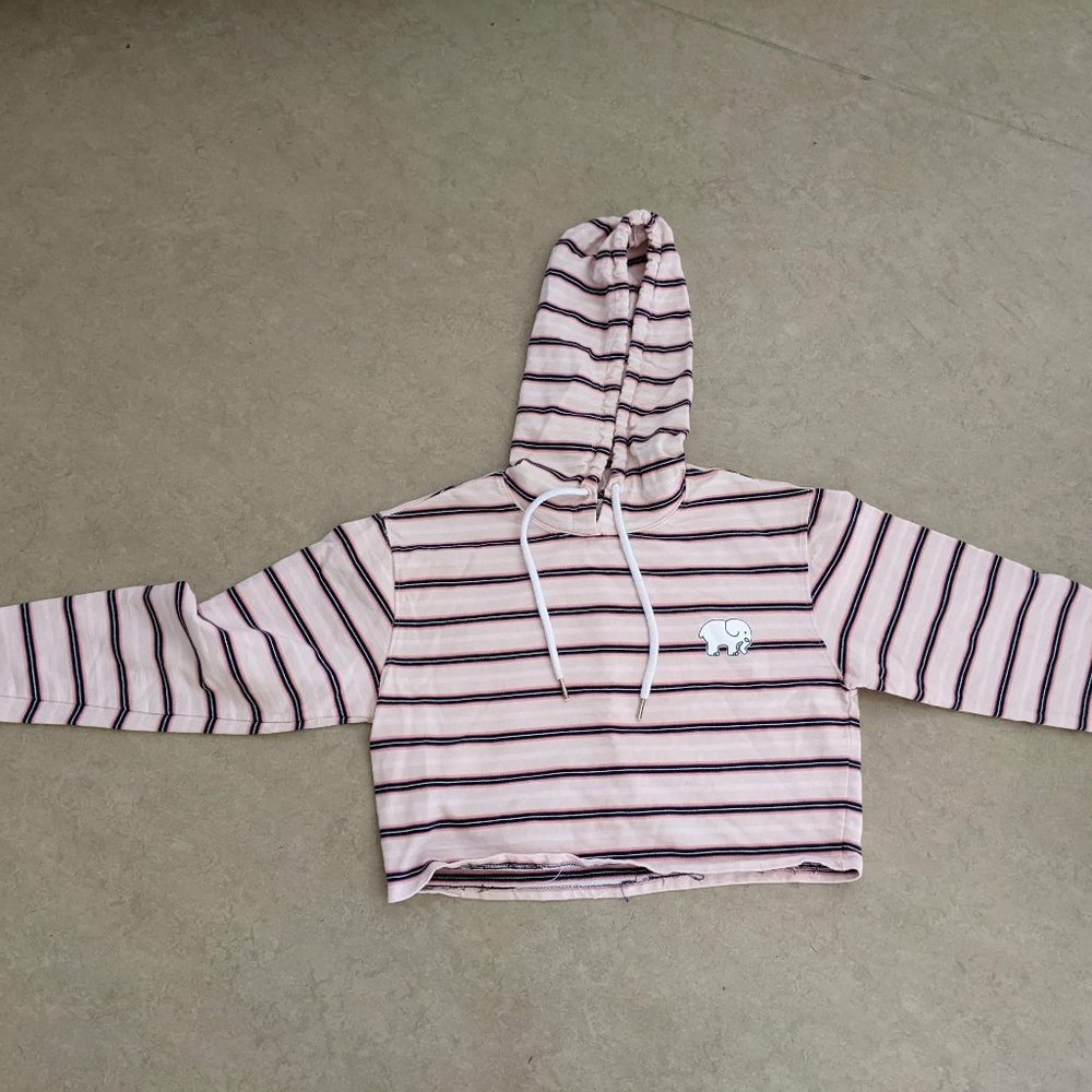 Ivory and Ella Cropped Hoodie